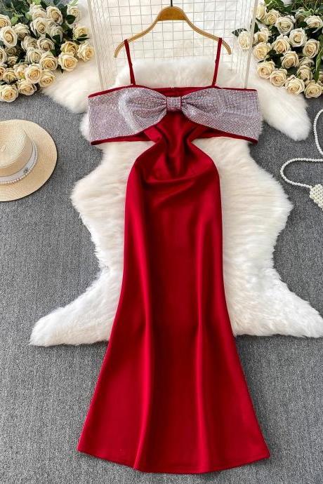 puff sleeve semi formal dress Strapless Sleeveless Long Formal Dress With Beading Pleated Wrap